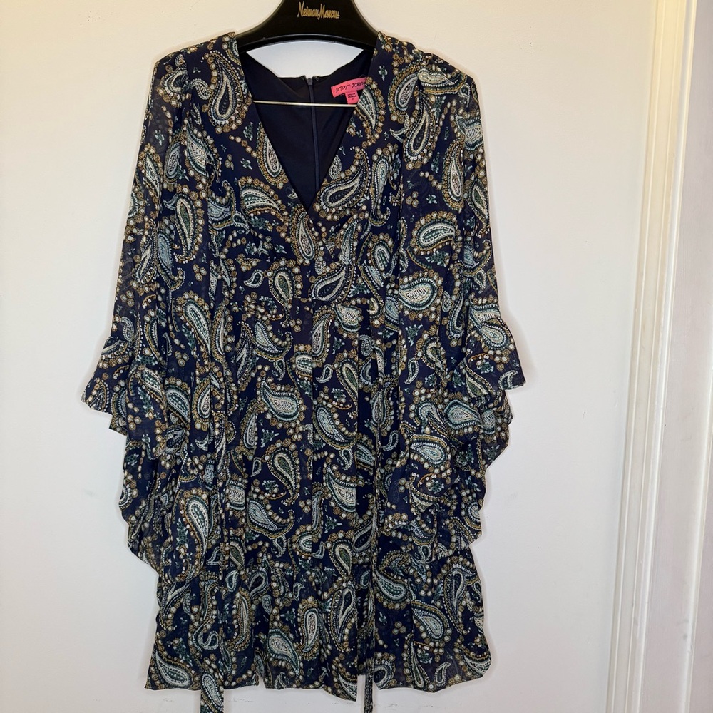 Betsey Johnson Paisley Print Bambi Dress